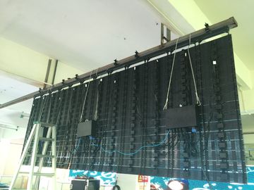 P10mm outdoor flexible led video wall rental display screens transparent super refresh rate