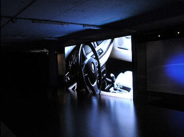 1 / 8 Scan P7.62mm Indoor Led Screens , 1R1G1B Flat Led Display