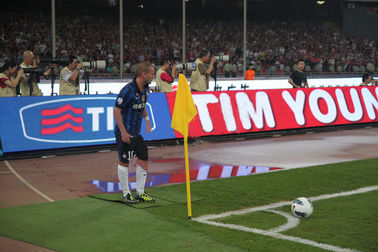 Football Perimeter LED Display Advertising Sport Stadium Scoreboard P8 P10 1200HZ