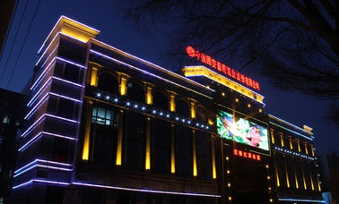 P15.625mm transparent glass video led display price billboard displays