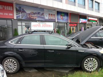 Custom design led display led display for taxi , 3g sifi usb net cable gps controller