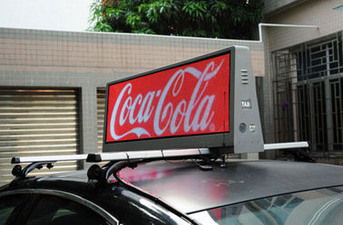 P5mm taxi roof top signs for advertising , 12v led taxi display