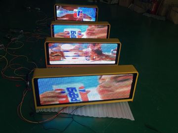 Al SMD3528 Electronics Taxi LED Display billboard water proof