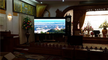 P6 Clear Media Facade / Glass led curtain wall Transparent full color