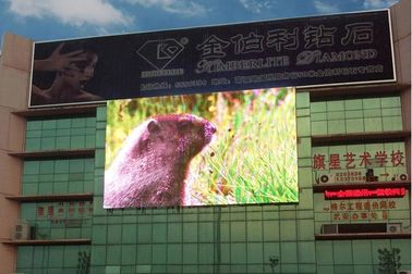 Waterproof P8 outdoor Led Advertising Billboard , full color led panel board