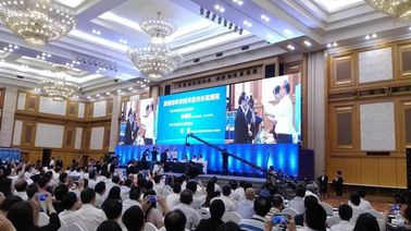 RGB video led display for logo/brand advertising indoor led screens rental stage