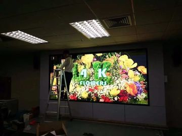 Video Full Color Indoor Led Screens , led wall display screen Front Rear service