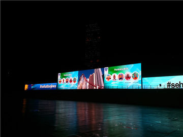 p8 p10 outdoor led screen advertising , HD led video wall Energy saving