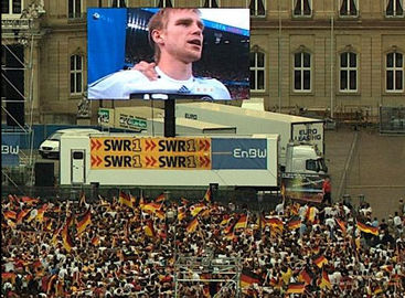 Stadium Outdoor Full Color Led Display Mobile Removing Rental Truck Panel