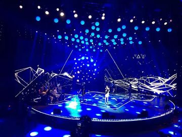 High resolution digital led display board with super refresh rate , 100,000 hours lifespan