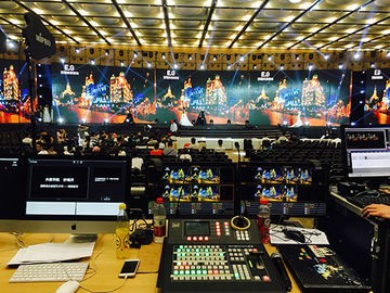 P4.8 led video wall panels for advertising , indoor led video display Full Color