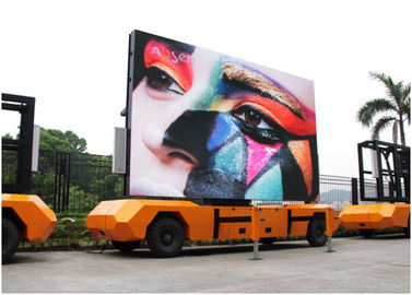 Aluminum / Iron Led billboard truck advertising High brightness outdoor advertising billboards