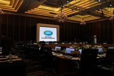 Energy Saving P8 Indoor Led Screens With 549 Billion Colors , AV VGA