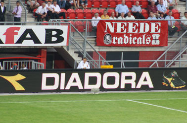 P16 outdoor perimeter led display for stadium,football 2R1G1B