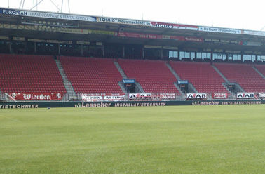 2R1G1B 546 Pixel P16 IP65 Aluminum or Iron Video Perimeter Led Display Screens