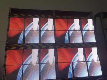 P4.8mm Indoor Led Video Wall Rental 288*288mm , 1/15 scan video led screen hire