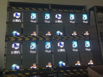 P4.8mm Indoor Led Video Wall Rental 288*288mm , 1/15 scan video led screen hire