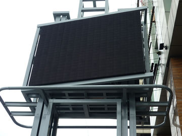 High Brightness 346 Pixel 2R1G1B Aluminum Or Iron Perimeter Led Display Screen P16 IP65