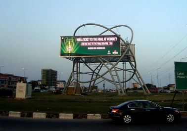 Full Color Video Led Outdoor Display Board With 1R1G1B / VGA , DVI Input Signal