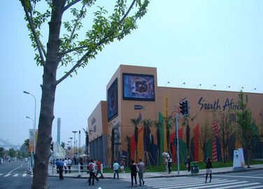 Adjustable Led Digital Advertising Billboards , 48bit synchronization with PC Led Display