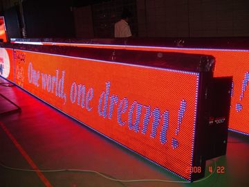 Football Stadium LED Scoreboard Display P10 Outdoor Perimeter Led Screen