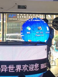 SMD P4 Indoor Full Color Sphere Led Display Curved Led Panel Ball Shaped