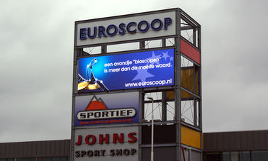 High Resolution P20mm Outdoor Full Color Led Display Boards With 4096 Pixel