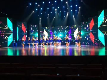 Thin Rgb Stage Background Big Outdoor Rental Led Screen Wall CE RoHS FC UL