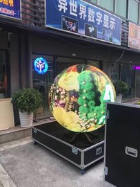 Advertisement P5 P6 Smd Globe Led Display Curved Ball Customized Diameter
