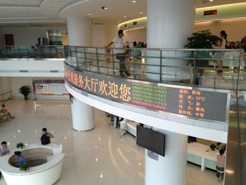 Indoor P7.62 Dot Matrix Tri Color Led Display For Advertising Media