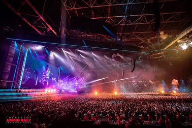 1R1G1B Indoor Rental Led Display , Led Video Wall Curtain 1200cd/m2 Brightness