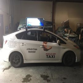 Waterproof P 5 Led Car Led Display for Video Turned Automatically