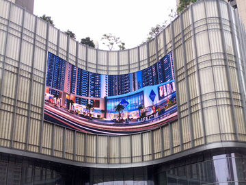 P10 P8 P6 outdoor media advertising billboard wall for full color video show
