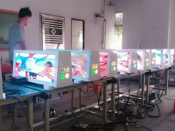 SMD 3528/2727 full color taxi top advertising led display for indoor / outdoor