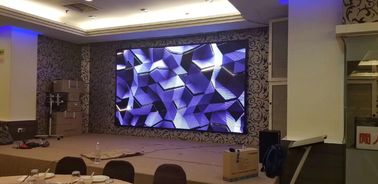 Black SMD Full Color Indoor LED Screens 4.8mm Pixel Pitch Synchronism Control Mode