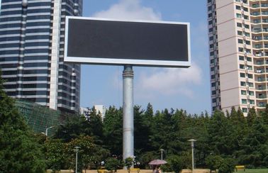 16mm Outdoor Full Color Led Display Screen Advertising 3906 Dots Energy Saving 50%