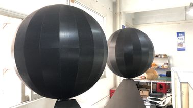 1m Diameter Custom LED Display , P4 SMD Full Color Curved Round Led Display Ball