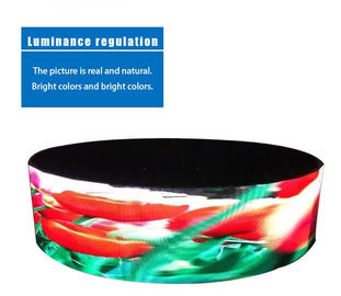 P3.91 Curved LED Wall Screen , Indoor Outdoor LED Screen Display 5500-6500 Nits