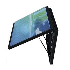 Front opening maintenance foldable led screen p8 outdoor advertising led display screen/ led panel screen