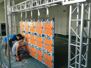 P3.91 4.81 Full Color LED Advertising Billboard 500*1000mm AC 110 220V 1920HZ