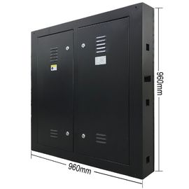Outdoor Fixed Full Color Led Screen 6000cd/sqm Brightness 2-3 Years Warranty
