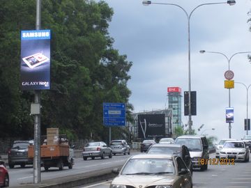 3G , WIFI P10 / P8 DIP SMD Outdoor Advertising Billboards waterproof