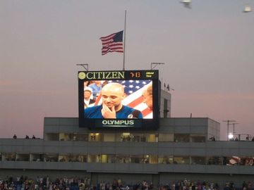 Outdoor High Definition LED Screen , 600W P10 Waterproof Video LED display