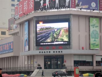 Video Outdoor Full Color Led Advertising Billboard Super High Brightness 4096 Pixel