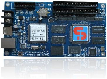 ISO9001 Electronic Video Led Display Control Card for Single / Tri Color Displays Signs