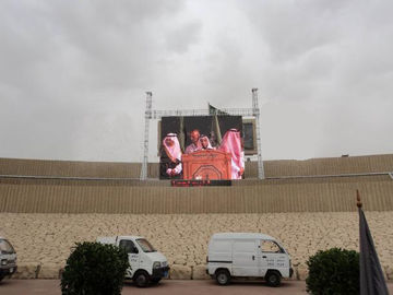 36pcs HD Outdoor Led Advertising Billboard Dustproof P10 348 Pixel