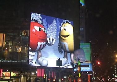 Outdoor Led Advertising Billboard , 96 * 96 RoHS High Contrast Screen