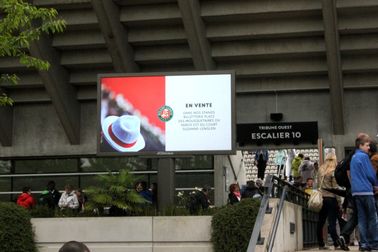 P16 IP65 stadium 2R1G1B Perimeter Led Display Screen