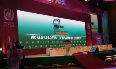 SMD Full Color P4 Indoor Led Screens Super Thin for Rental Diecasting Cabinet