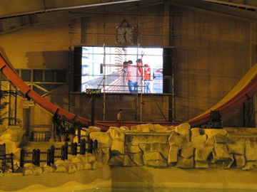 SMD 3 in 1 Indoor Led Screens Advertising P7.62 1R1G1B 1 / 8 Scan 220V / 50Hz